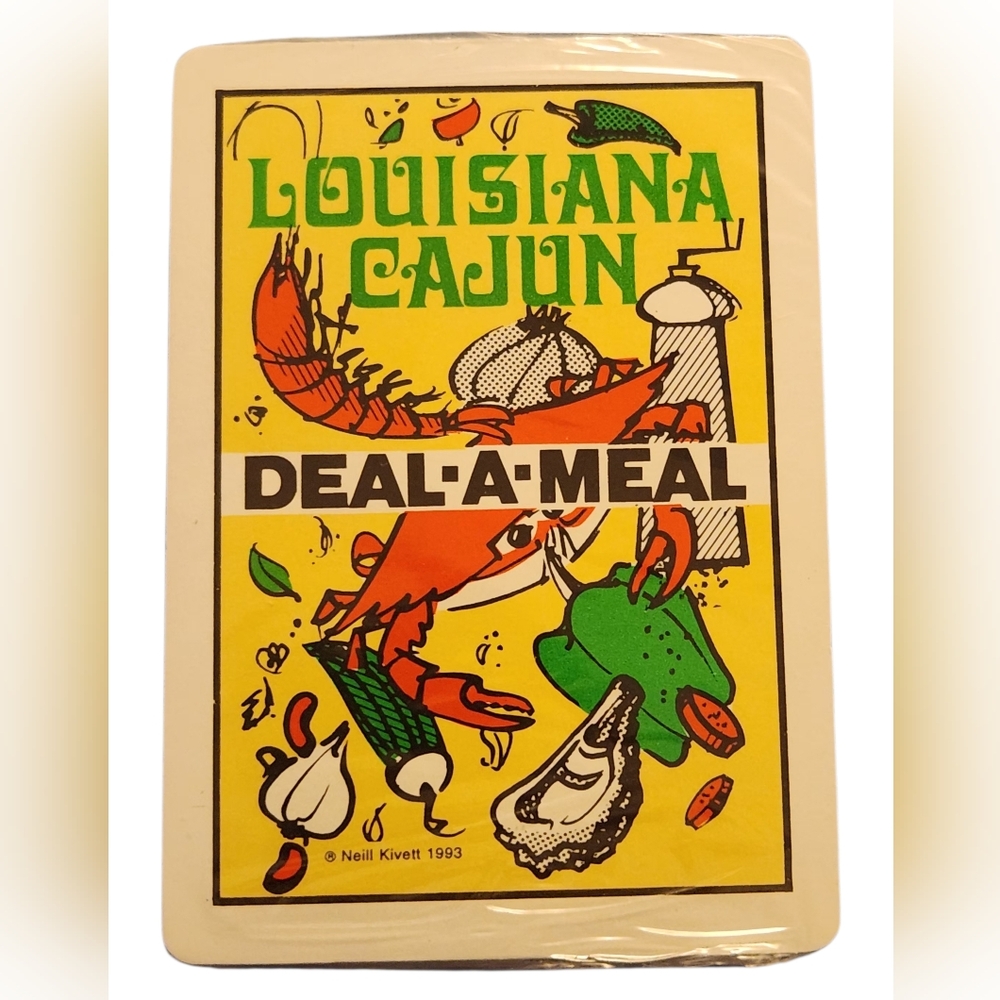 Louisiana Cajun Deal-A-Meal Card Set